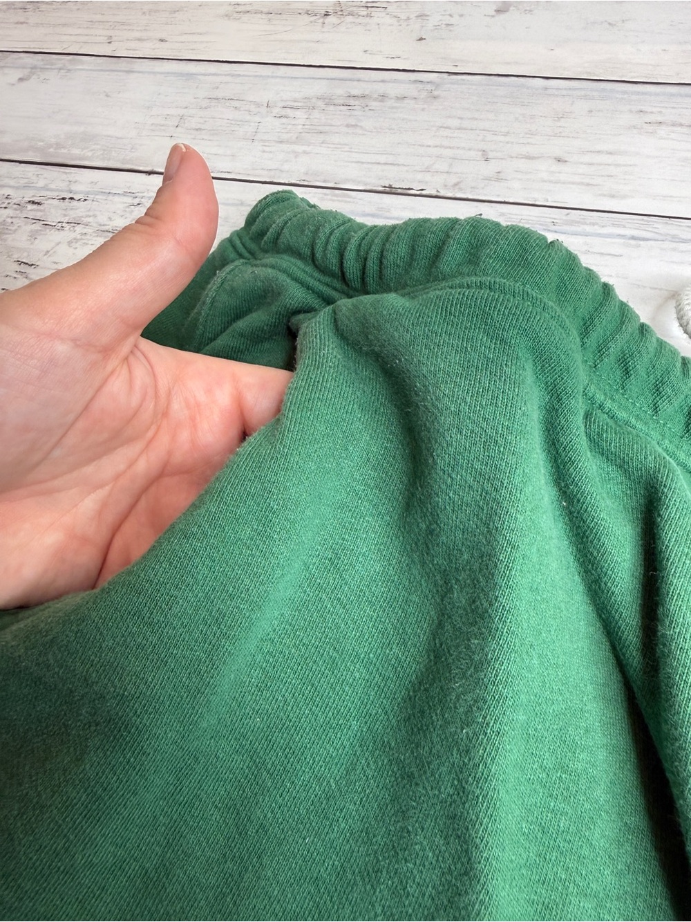 Free People Forest Green sweatpants with pockets - Picture 2 of 6